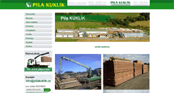Desktop Screenshot of pilakuklik.cz